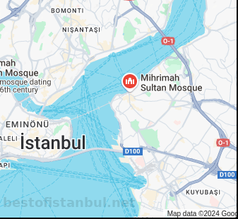 Mihrimah Sultan Mosque Map