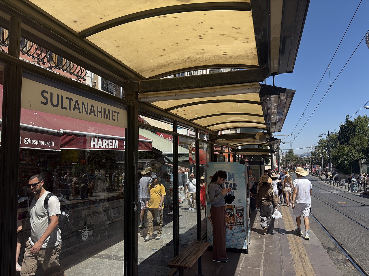 T1 tram at Sultanahmet in Istanbul